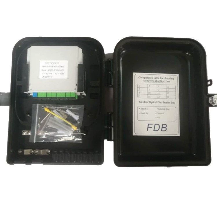 16-ядерный, черный, подключаемый к внешней торговле, оптоволоконный бокс SC/ECC, водонепроницаемый, ip66pole, настенный