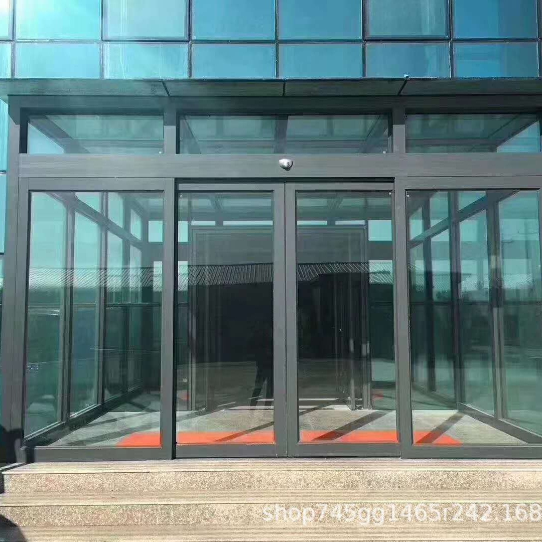 安装感应门玻璃门淋浴房玻璃隔断门双玻隔断单玻隔断制作安装