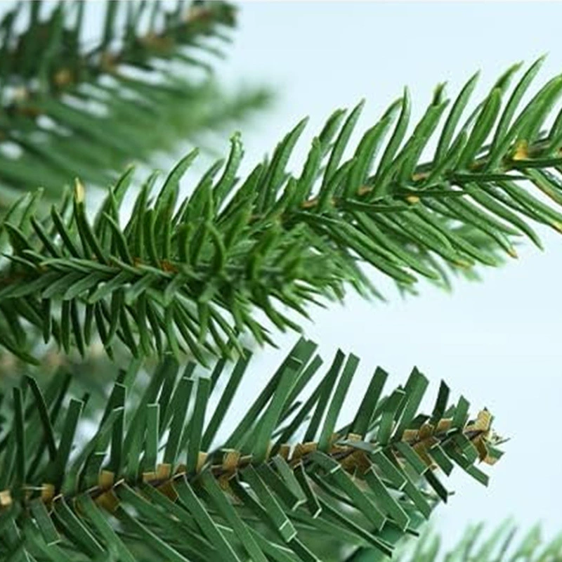 Artificial Christmas tree, 120–240 cm, dense branches, optional pre‑lit bulbs/garlands