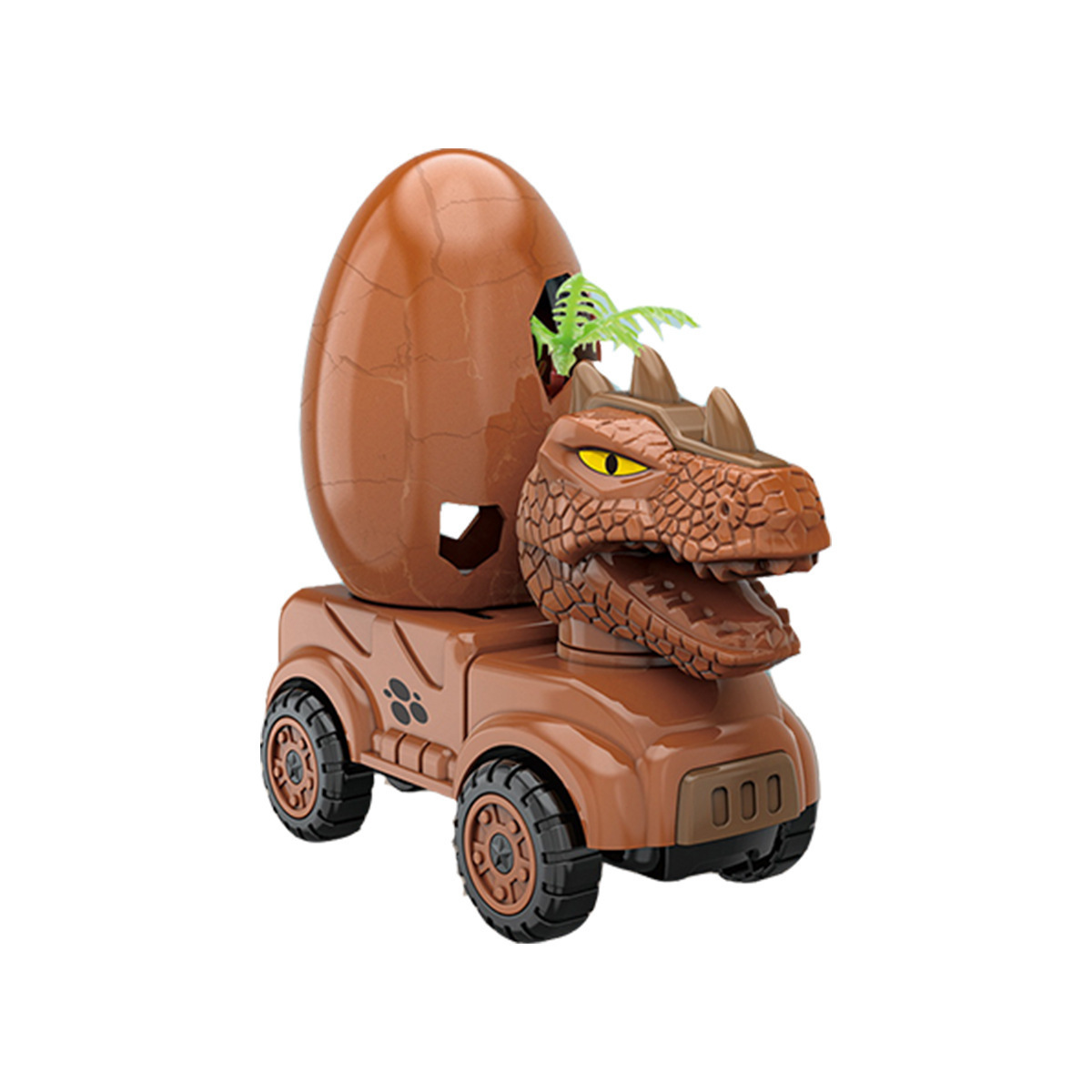 티라노사우루스 렉스 계란 운반차(갈색)