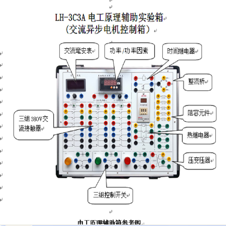 电工实验辅助箱 型号:VV511-LH-3C3A 库号：M73758