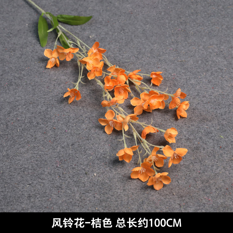 オレンジ造花結婚式結婚式会場レイアウト小道具手持ち花造花花束講堂装飾造花卸売|undefined