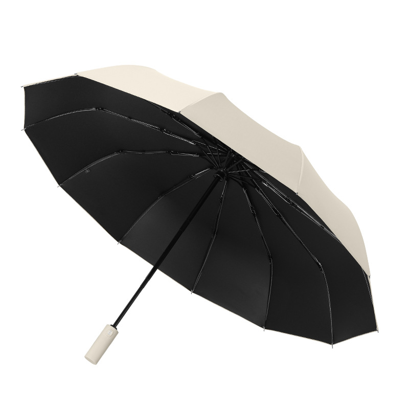 Paraguas personalizadas para hombres automáticos de negocios sol y lluvia plegables para aumentar la protección solar logotipo de publicidad