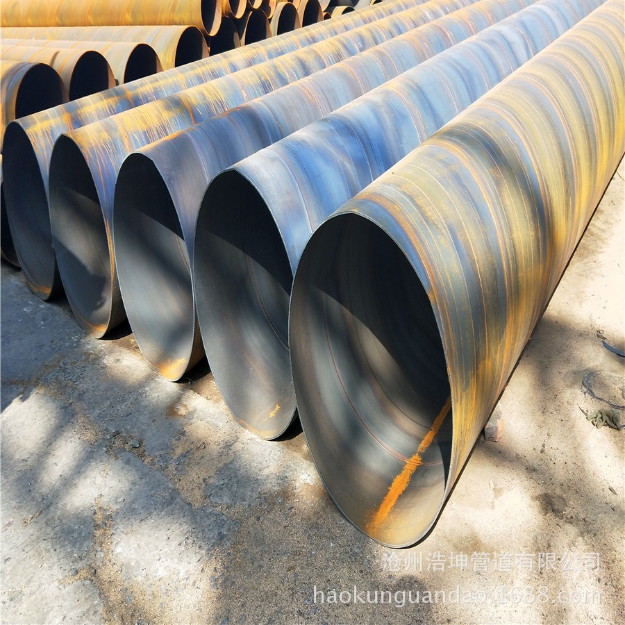 环氧煤沥青螺旋管 q235b螺旋管 螺旋管大口径 820螺旋管