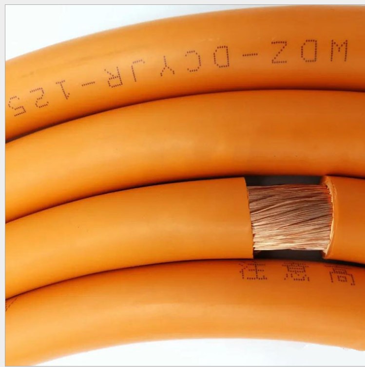 EV低烟无卤交联辐照高压电缆 16平方 镀锡铜线 铁氟龙