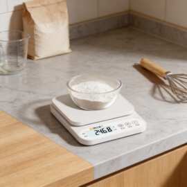小型电子秤高精度商用克称重厨房秤精准家用烘焙称食物秤克数356