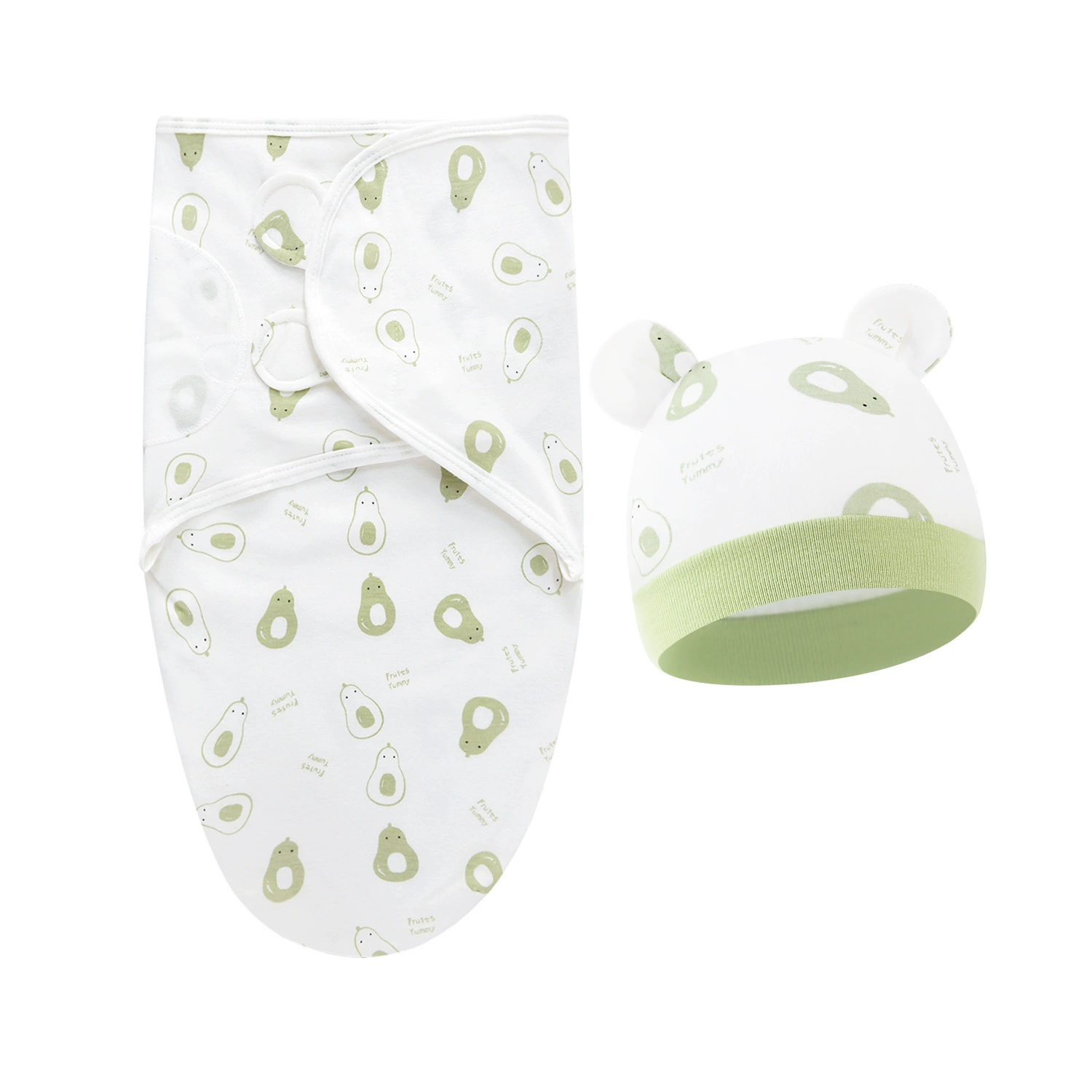 Newborn Swaddle Sleeping Bag, European Style, Hat Included, Multi-Pattern (0–6 sizes)