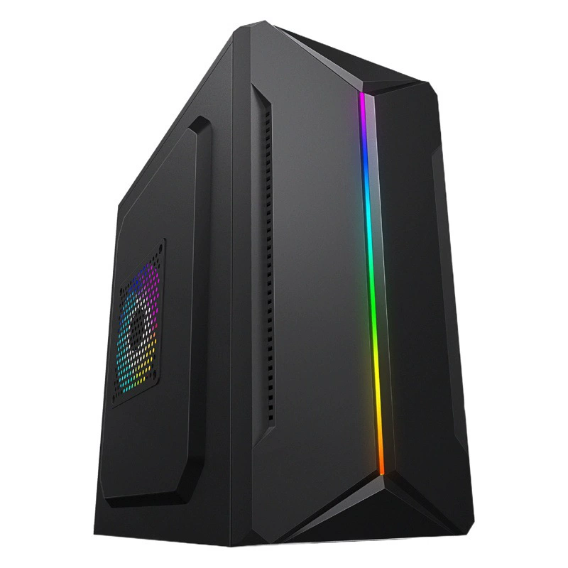 Боковой свет Бар Настольные компьютерные игры Офис Бизнес Интернет Кафе Дом Мини Маленькое шасси M ATX Маленькая и средняя материнская плата