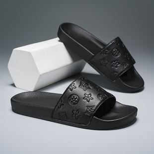 European Station Slippers Men's 2025 Summer Outer Wear Men's Non-Slip Anti-Odor Soft Bottom Casual Outdoor Slippers