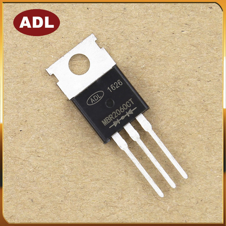奥德利 MBR2060CT 肖特基二极管 20A/60V TO-220 插件 全新现货