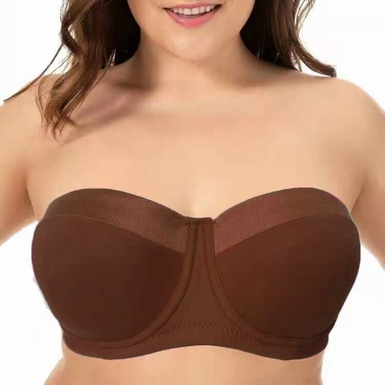 European and American Style Plus-Size Bra with Push-Up Support, Anti-Slip, Anti-Sagging, Detachable Shoulder Straps, Suitable for Dresses and Tube Tops European and American Style Plus-Size Bra with Push-Up Support, Anti-Slip, Anti-Sagging, Detachable Shoulder Straps, Suitable for Dresses and Tube Tops