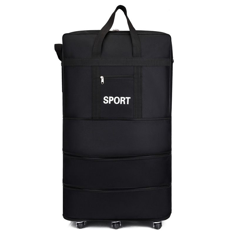 Bolsa de transporte aéreo plegable bolsa de equipaje de trabajo de gran capacidad para hombres de gran tamaño mochila bolsa de almacenamiento bolsa de equipaje con polea