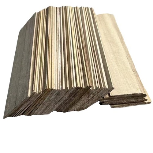 Paulownia slices thin wood slices Paulownia wood board decoration decoration board Paulownia wood slices DIY building model airplane model material