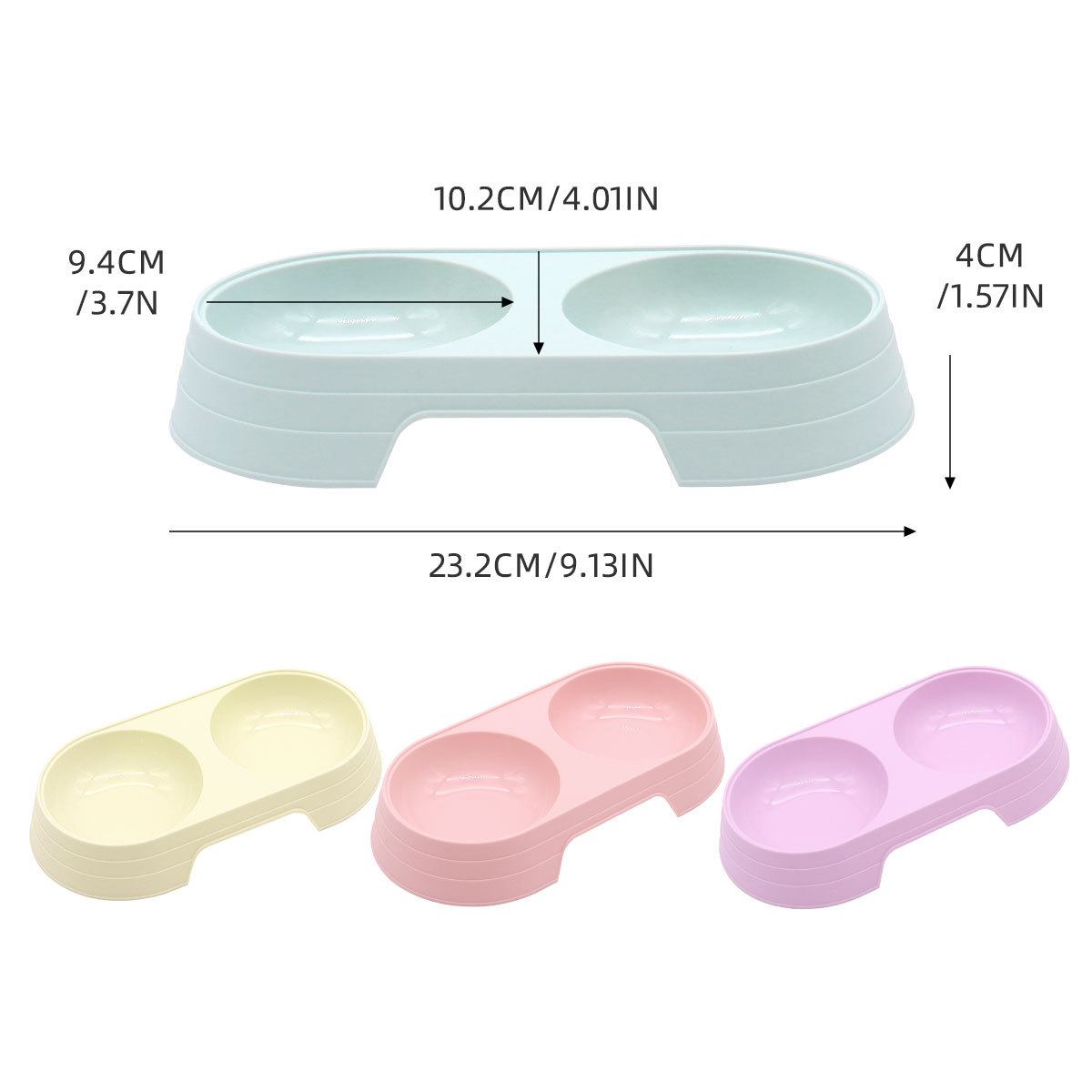 Tazón para gatos, agua y comida, tazón de arroz para gatos, tazón doble para mascotas, tazón de comida para gatos, juego de comida para gatos y perros, tazón de agua para gatos, tazón para gatos, tazón para cachorros