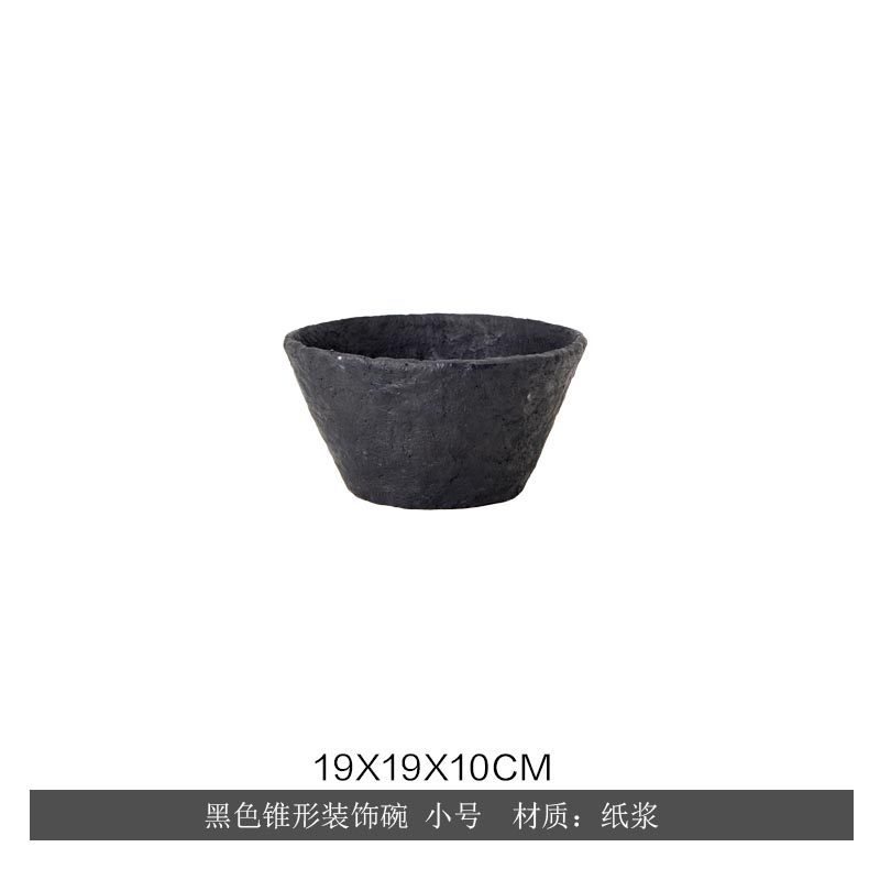 Jarrón de pulpa creativa artesanal indio con forma de trompeta en forma de panal instalación suave para el hogar y decoración de flores secas