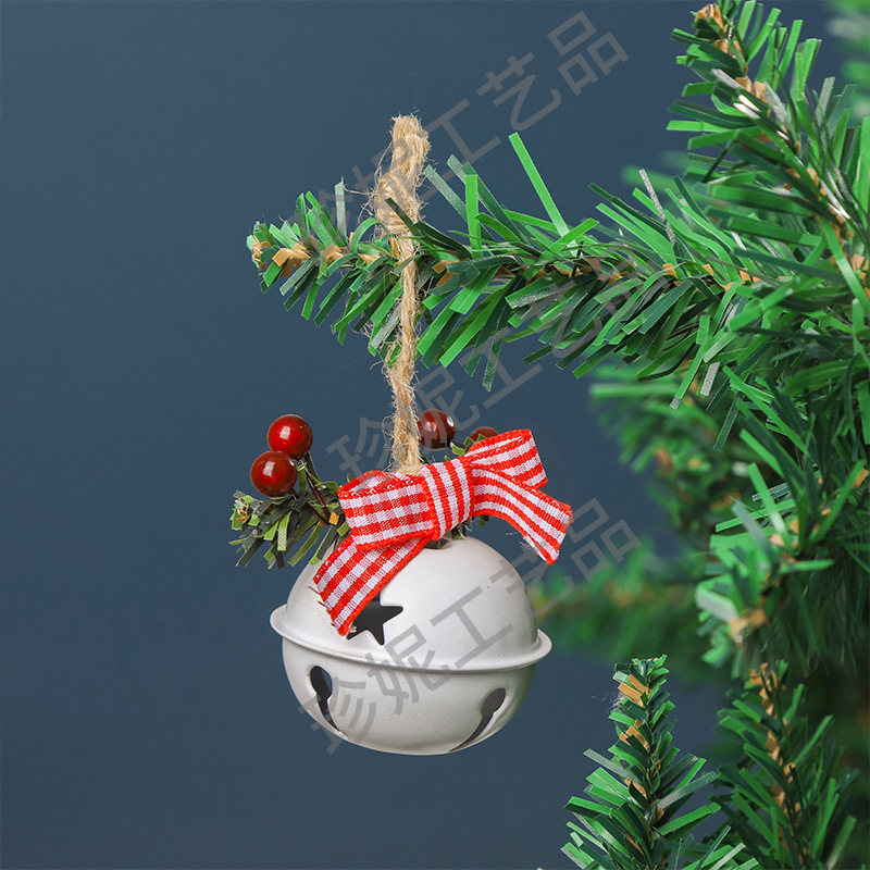 クリスマスベルペンダント金属ホーンベルクリエイティブクリスマスツリー装飾ペンダント休日ホームアクセサリーアクセサリー|undefined