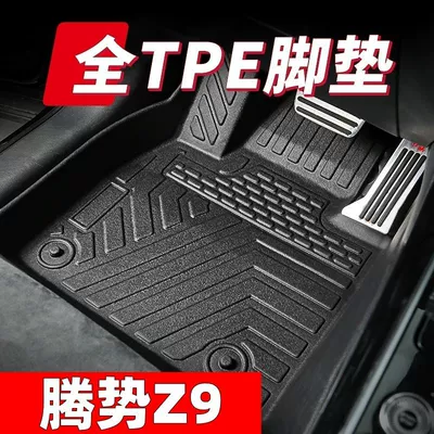 Tengshi Z9 üçün TPE avtomobil ayaqaltı və baqaj matı