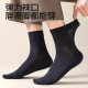 2025 Spring and Summer Thin Cotton Socks Men's Socks Mesh Mesh Breathable Sweat Absorbing Deodorant Antibacterial Boneless Socks