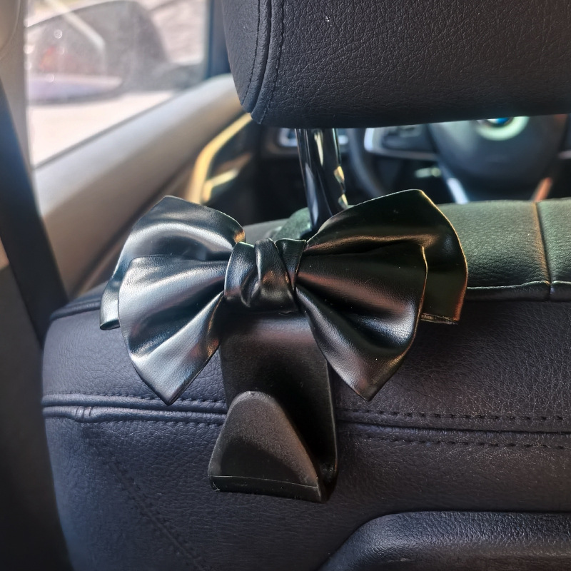 Gancho trasero multifuncional en el automóvil Gancho femenino interior creativo Gancho para automóvil asiento invisible para automóvil