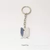 Keychain-Wings of Freedom [Silver Blue]