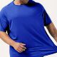 Cross-border Size in stock Sports Quick-drying Breathable Thin Training Running Round Neck Loose Casual T-shirt Mesh Short Sleeve