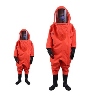 Laurel FHLWS-002 closed heavy-duty acid and alkali resistant rescue industrial chemical anti-harmful gas protective clothing