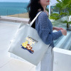 Shopping bag, one-shoulder bag, capacious cloth bag, wholesale