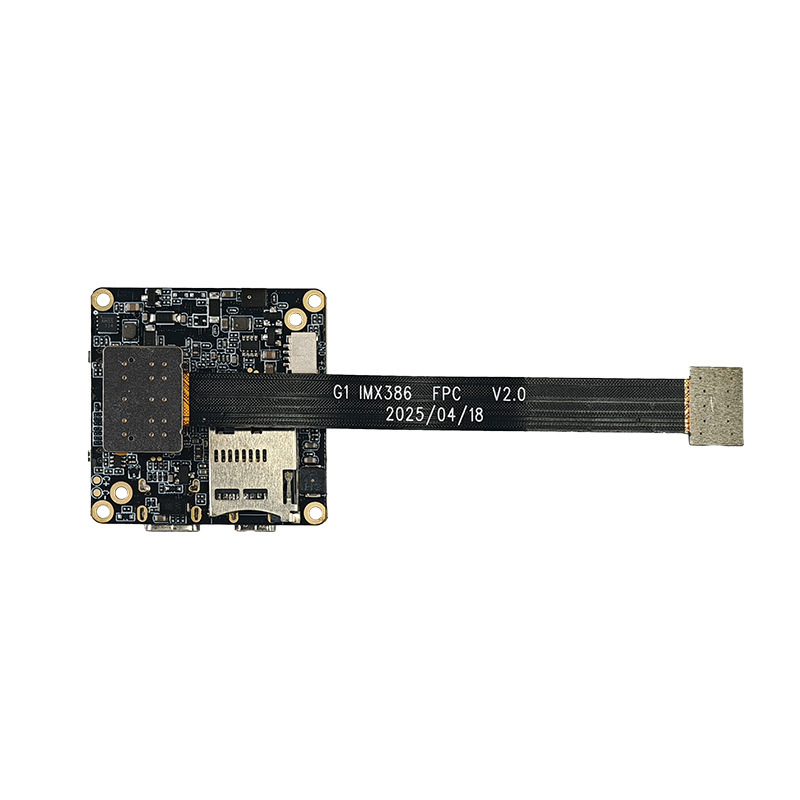 4k HD カメラモジュール超小型ポータブル 1200 万ピクセル IMX386FPC 短期ケーブル USB ドライバー不要|undefined