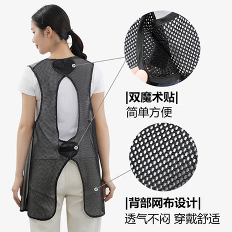 Transfronterizo delantal TPU femenino velcro transparente cantina sobretodo a prueba de aceite de delantal acuático desechable fábrica al por mayor encargo