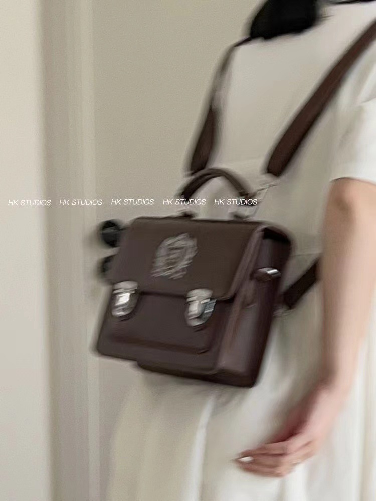 2024 JK Uniform Shoulder College Style Commuter Large Capacity Postman Bag Student Outing Backpack_voghion.com