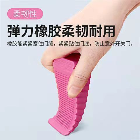 Windproof door stopper, anti-collision wall door stop, anti-pinch door stop, special home punch-free door stopper, baby safety door stopper