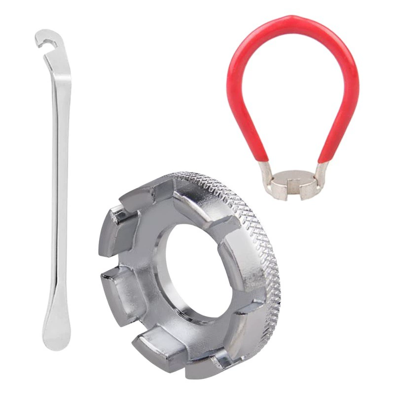 8-портовый хром-молибденовая сталь горный велосипед спицевый ключ Ремонтный комплект колес набор инструментов для регулировки стальной проволоки костюм