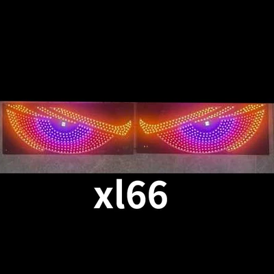Other lights: Led Display Truck Car - xl66-red-and-purple-left-and-right-pair