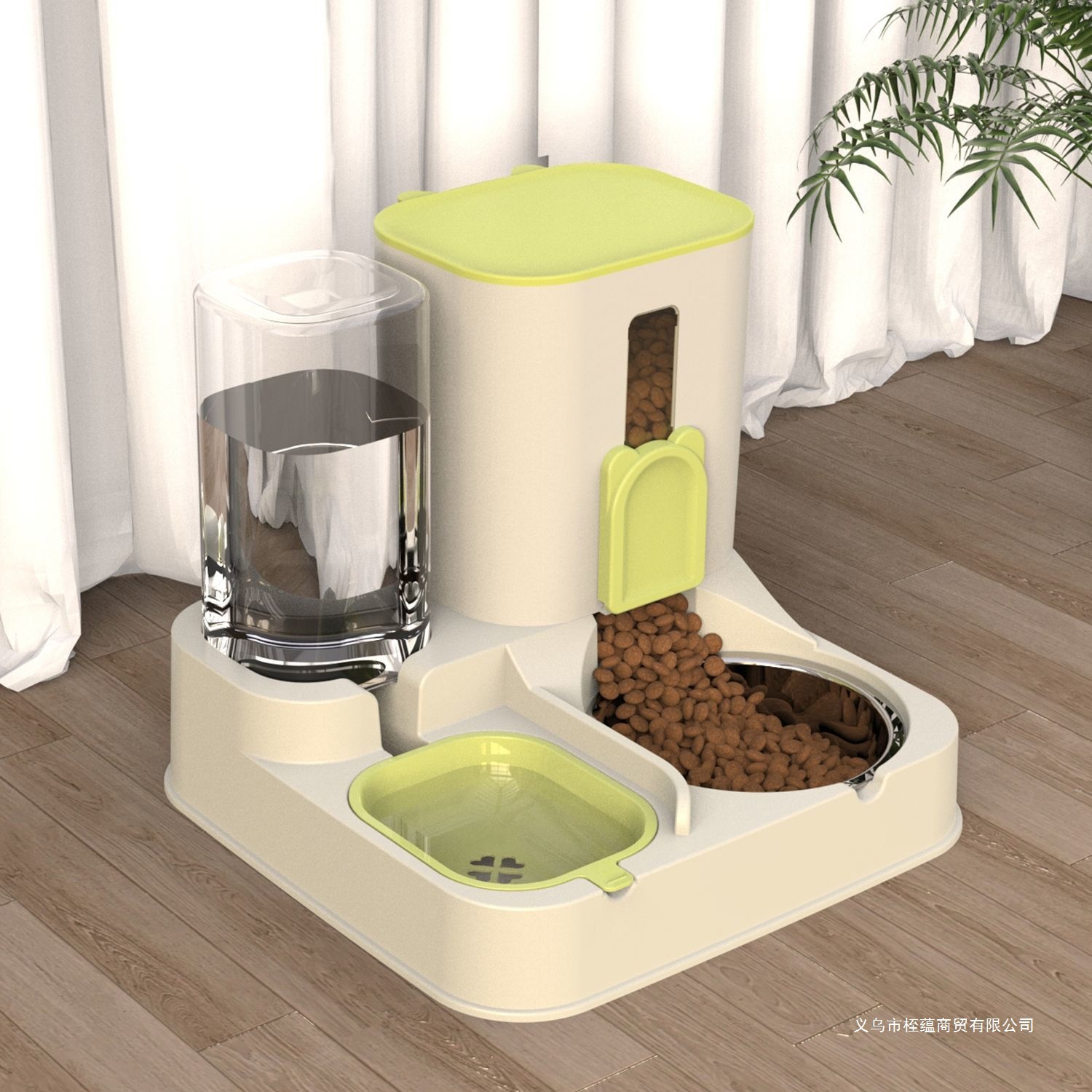 Tazón para gatos, tazón para perros, tazón para gatos, tazón doble, tazón de arroz automático, alimentador automático de bebidas, artículos para mascotas