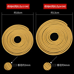 12-hour 24-hour natural aldehyde incense cone incense burner bedroom tower incense Buddhist incense incense air freshener bathroom air purification incense