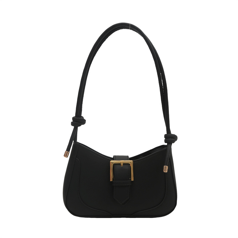 Bolso retro para axila para mujer 2024 nuevo estilo otoño e invierno bolso de mensajero de un solo hombro de todo fósforo diseño de nicho textura popular bolso femenino