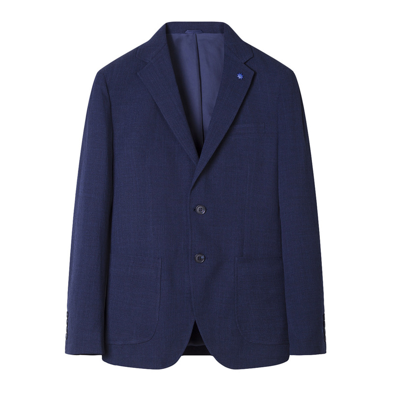 Brand cut label men's new spring and autumn men's flat collar trendy youth daily casual single western suit 055 Brand cut label men's new spring and autumn men's flat collar trendy youth daily casual single western suit 055