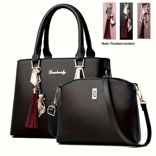 Ladies Large Capacity Handbag 2025 New Fashion Women's Bag Mother Bag Versatile Shoulder and Crossbody Bag