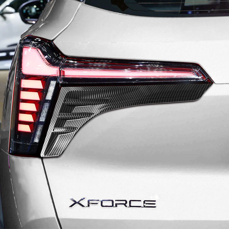 Suitable for Mitsubishi 25 Models Xforce Outlander Sport Rear Spoiler Tail Light Eyebrow Trim Exterior Modification