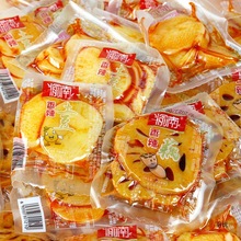 渝南香辣土豆藕片即食重庆香辣烧烤味脆卤莲藕零食小吃开味下饭菜