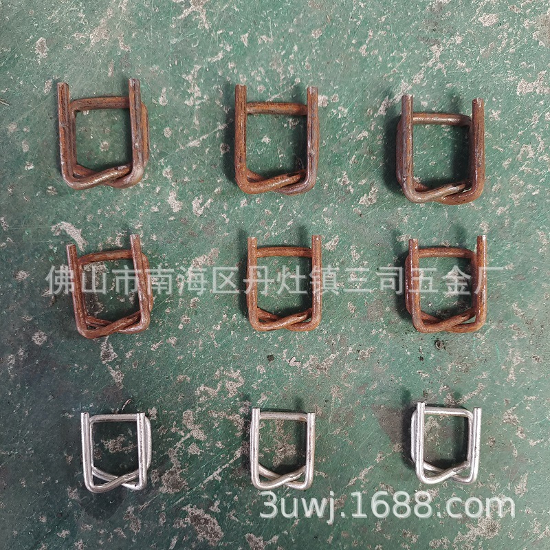 真厂家设计生产纤维钢线回型打包扣机速度快维护简单方便售后保障|ms