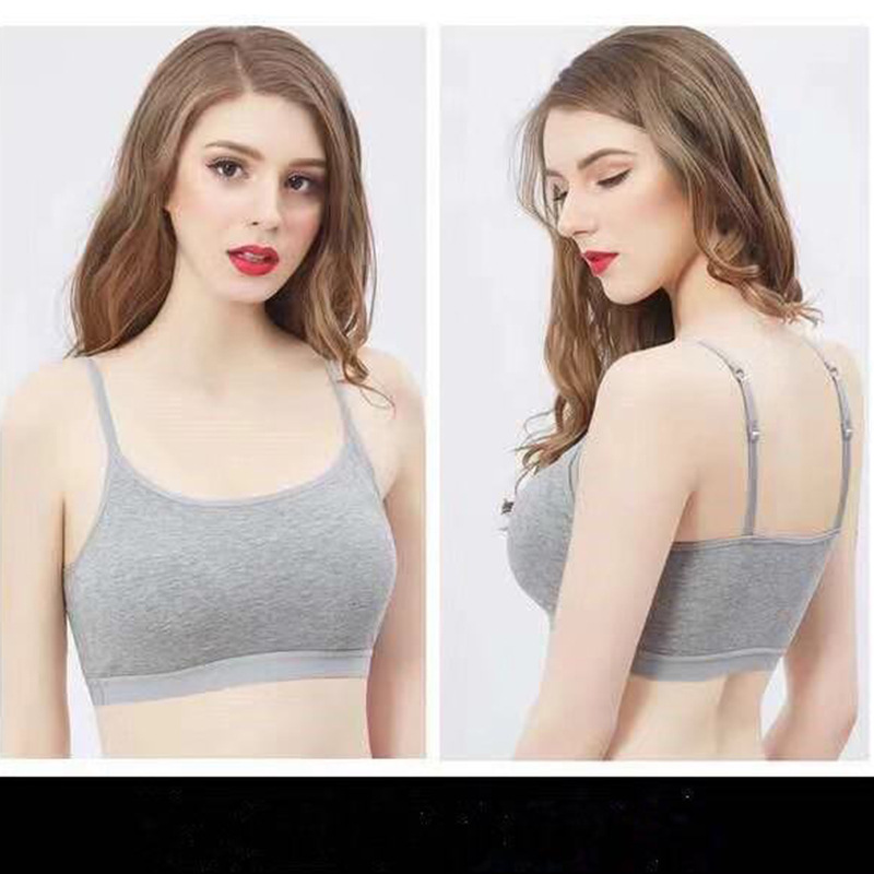 Ropa interior modal de las mujeres de una sola pieza taza belleza espalda envuelta pecho chaleco interior empuja hacia arriba el tubo superior sujetador deportivo inalámbrico