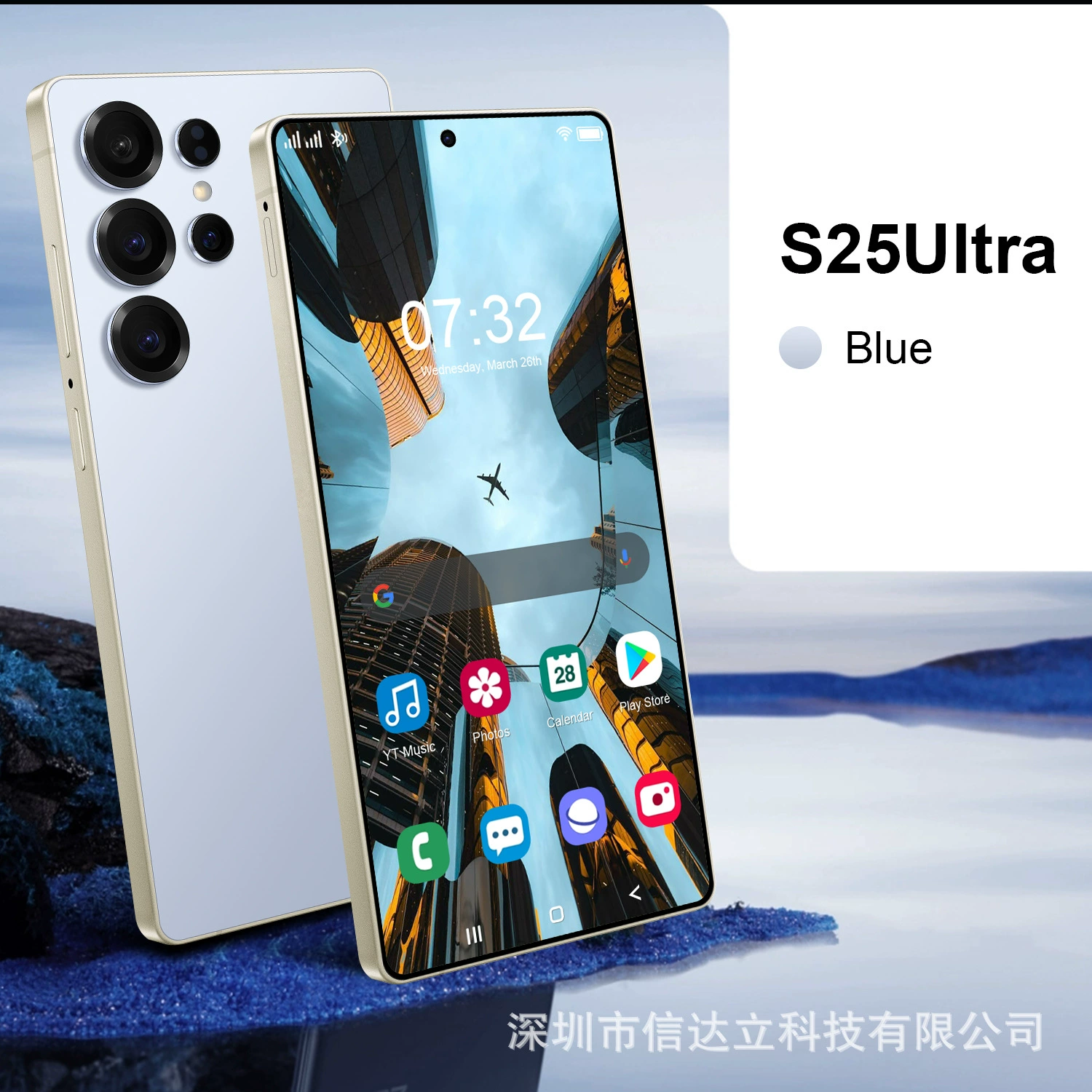 Смарт-часы S25 с Android, 4G, 64 ГБ, 3-дюймовый экран, телефонная функция