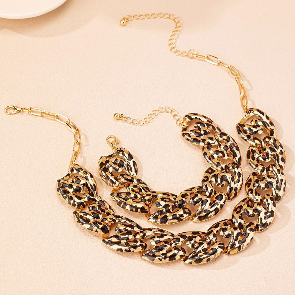 Women's Gender Vintage Style Leopard Alloy Plating Women's Jewelry Set