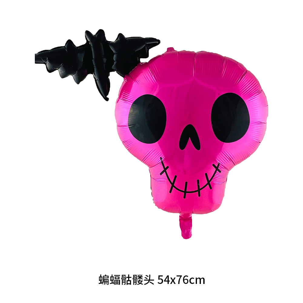 蝙蝠骷髅头 54x76cm