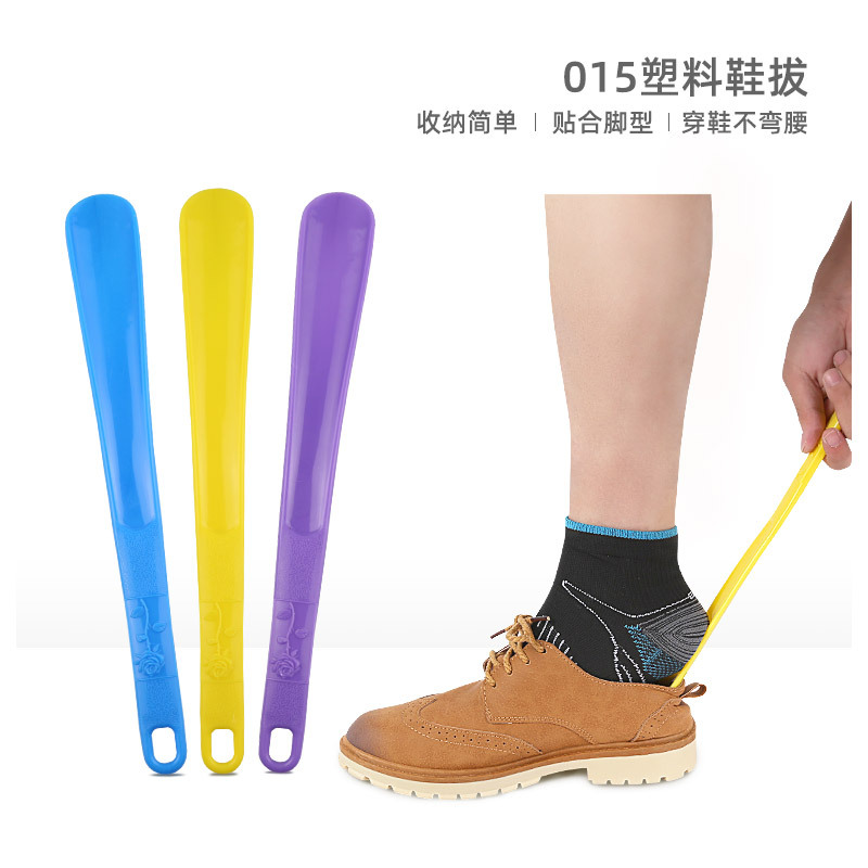 Color plastic shoes