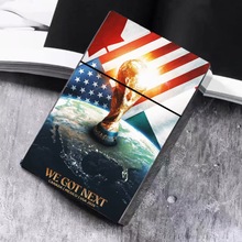 2026年世界杯烟盒 创意大力神杯粗支20支防摔防潮烟盒携带方便