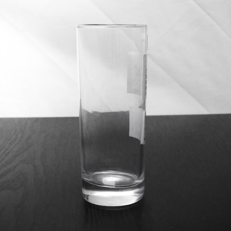 ラウンドガラスストレートカップ厚い大容量ジュースカップホテル家庭用うがいブラシカップh008ガラスカップ|undefined