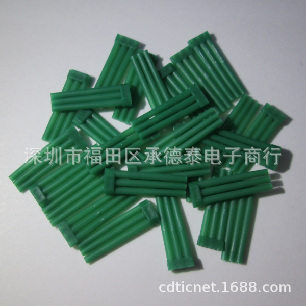 霍尔支架 霍尔连体套管 电动车电机霍尔管脚保护套 3脚连排套管