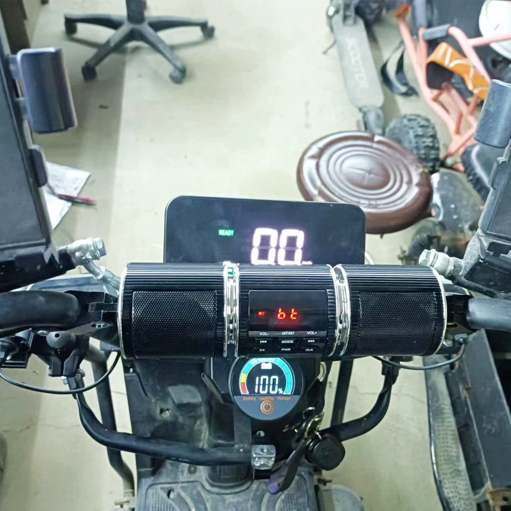 MP3-плеер FM-радио USB усилитель аудио мотоцикл модифицированный водонепроницаемый высокий звук высокой мощности синий
